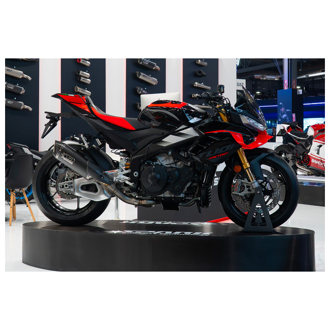 Spark Exhaust Slip-On Force Evo Titanium Aprilia RSV4 (17-26) GAP0408C