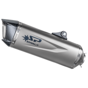 Spark Exhaust Schalldämpfer Universal Force Evo 60 mm / 350 mm Titanium G00SI23T