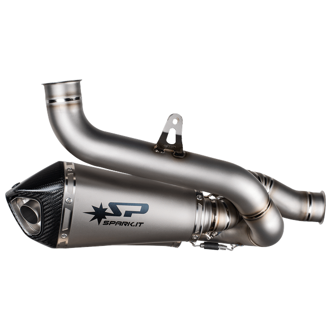 Spark Exhaust Komplettanlage Racing Satz Konix Evo Titanium Ducati Panigale V4/S/R (25-26) GDU8856T