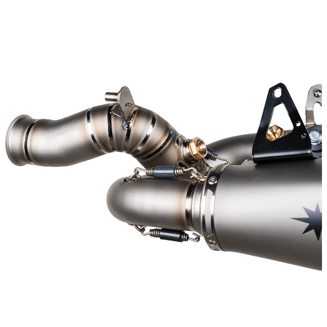 Spark Exhaust Halbkomplette Anlage Racing Satz Konix Evo Titanium Ducati V4/V4 S (25-26) GDU8856T