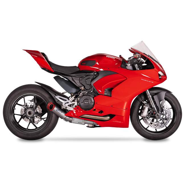 Spark Exhaust Halbkomplette Anlage Racing Satz Dyno Pre- Box Ducati Panigale 959 (16-19) GDU8850T