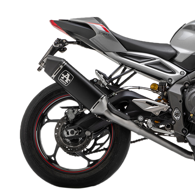 Arrow Slip-on Veloce Aluminum Triumph Street Triple 765 (20-22) 71502van