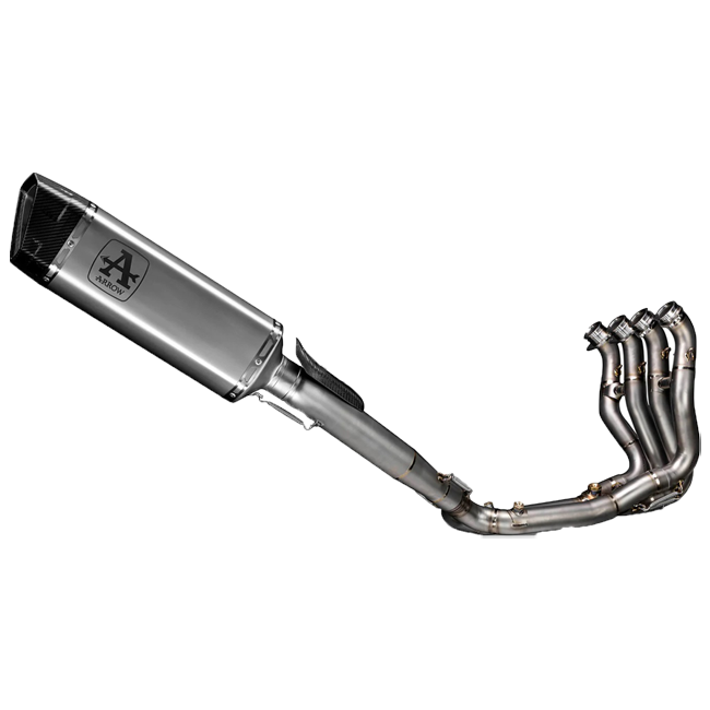 Sistema de escape completo Arrow Pista de acero inoxidable para BMW S1000RR K67 (19-25) 71204PTZ 