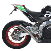 Kit de escape Arrow Slip-On Pro-Race de acero inoxidable para Aprilia RSV4/RR/RF (17-18) 71214PRI 