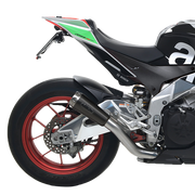 Arrow Slip-On Kit Pro-Race Edelstahl Dark Aprilia RSV4/RR/RF (17-18) 71214PRN