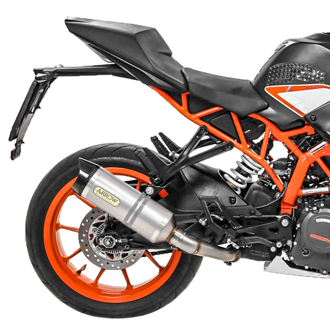 Arrow slip-on thunder aluminum KTM RC 390 (17-20) 71860AK