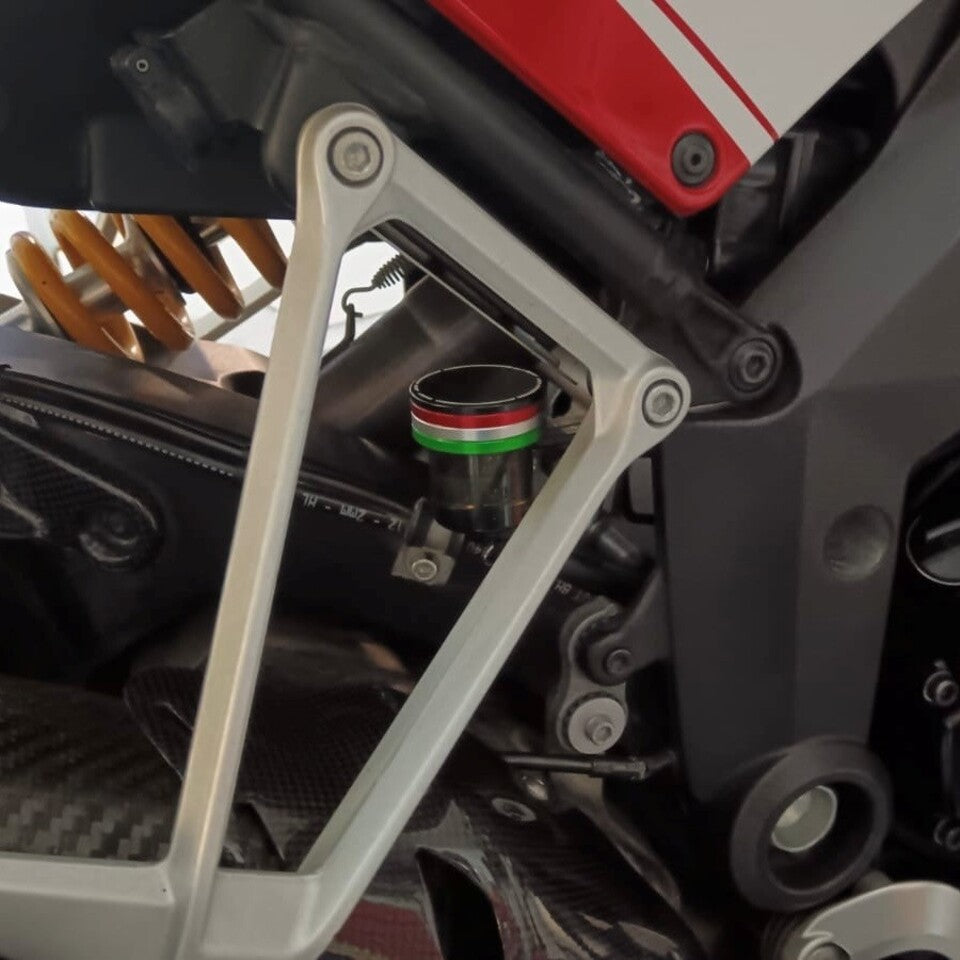 Compensatiereservoir-deksel achter Tricolore K-Bike Ducati Panigale V4/S/R (18-24) TS035 