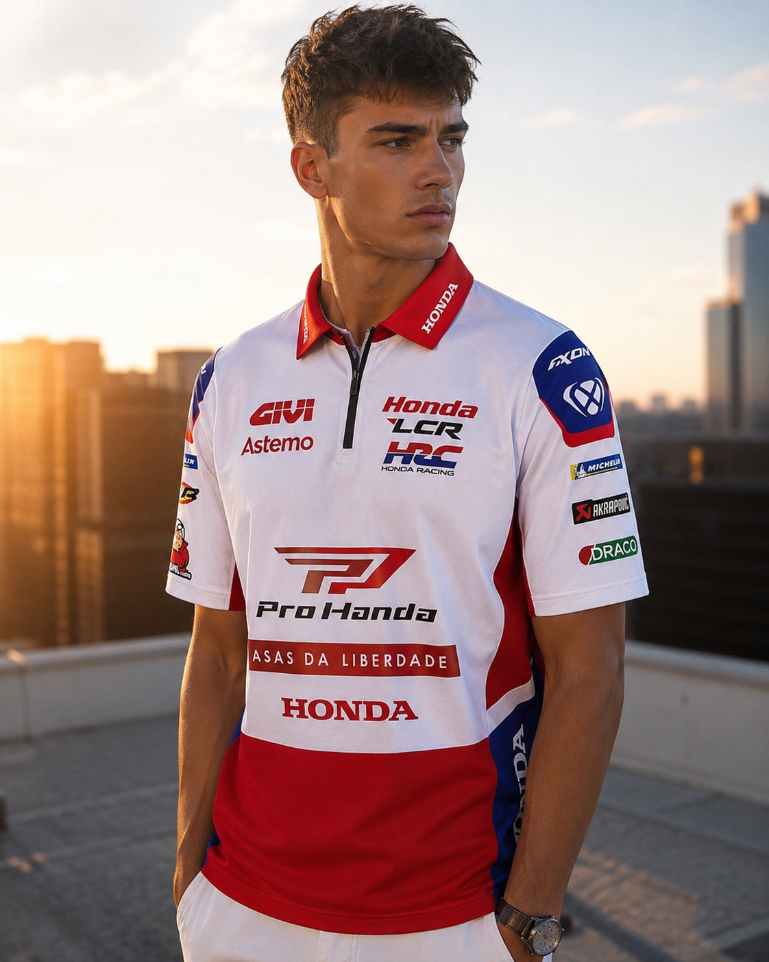 LCR Honda Racing-Team Poloshirt Replica 2026 IXON 