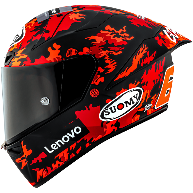 Suomy S1-XR GP helmet Francesco Pecco Bagnaia Replica 2025