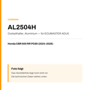 Cockpithalter Carbonin Honda CBR 600 RR PC69 (24-26) AL2504H — Platzhalter, Herstellerfoto folgt