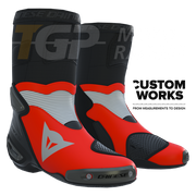 Dainese Axial 2 Racing und Straßen Motorradstiefel Herren | Austria Edition | Custom Works