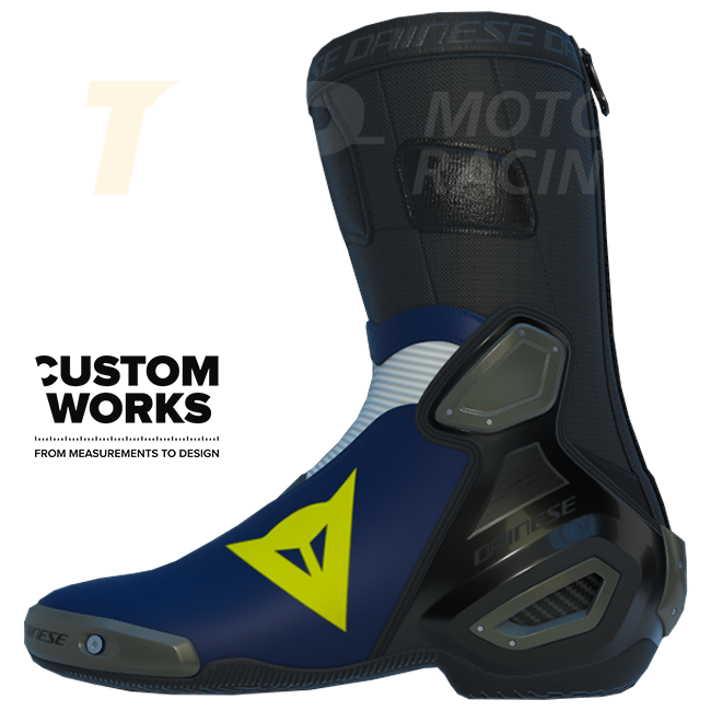 Dainese Axial 2 racing and road motorcycle boots | Men | Yamaha