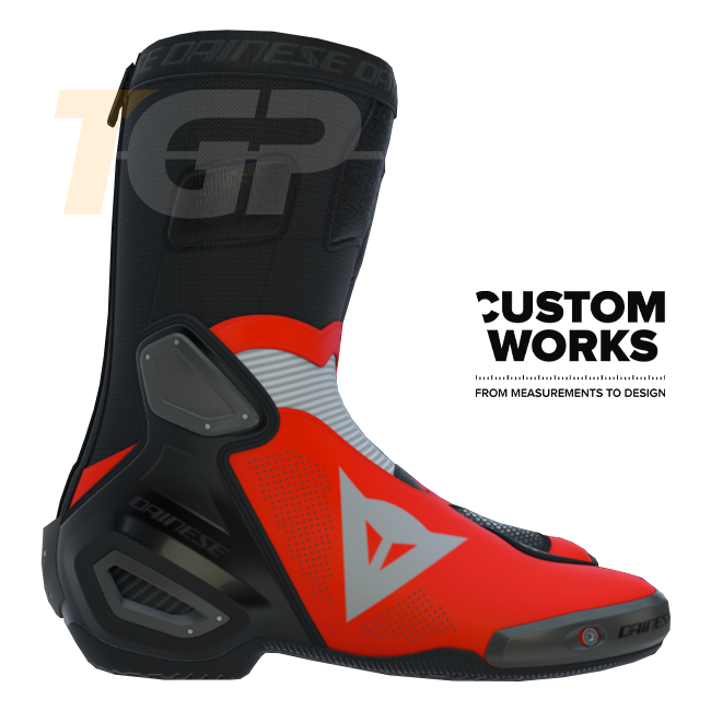 Dainese Axial 2 Air Racing und Straßen Motorradstiefel Herren | Austria Edition | Custom Works