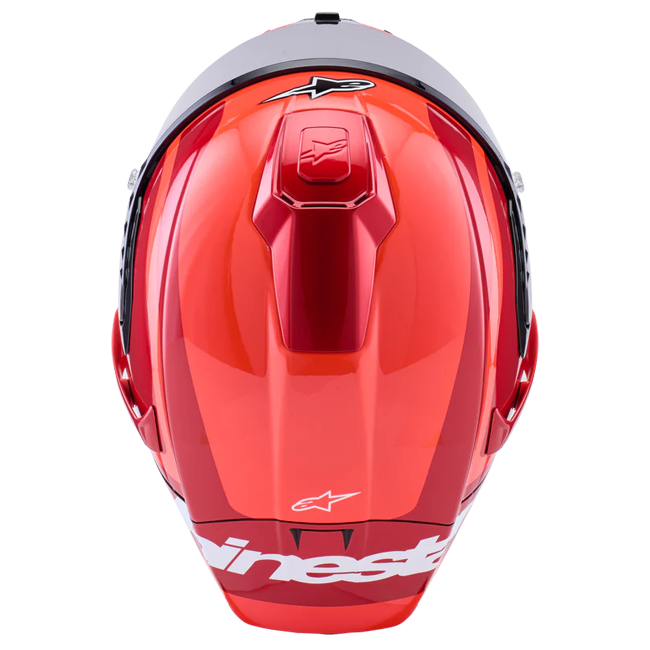 Alpinestars Supertech R10 Helm Arius Doppelrot glänzend 8203926-1683