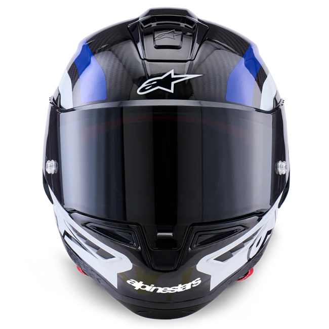 Alpinestars Supertech R10 Helm Arius Blau Glanz 8203926-1647