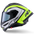 Alpinestars Supertech R10 Helm Arius Gelb Fluo Glanz 8203926-1699