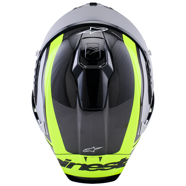 Alpinestars Supertech R10 Helm Arius Gelb Fluo Glanz 8203926-1699