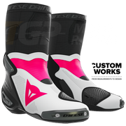 Dainese Axial 2 Air stivali da corsa e moto stradali | Uomo | Fuxia / Bianco | Custom Works 