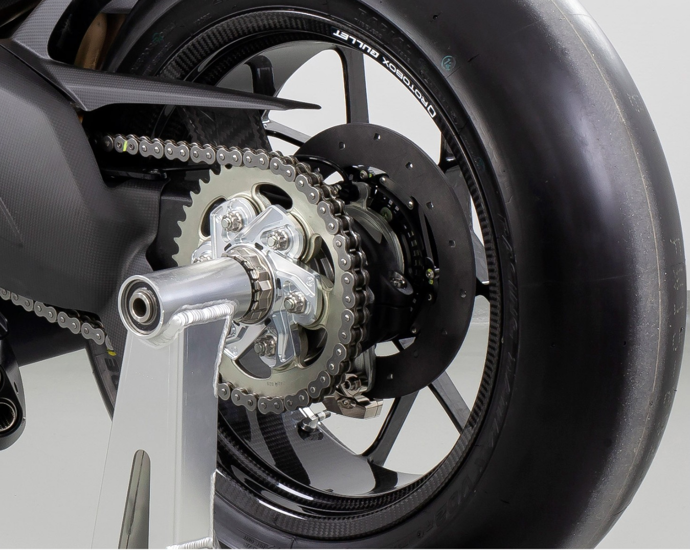 SICOM Carbon-Ceramic Rear Wheel-Brake Discs T-Drive 245x6mm Kit Ducati Panigale V4/S/R (25-26) 