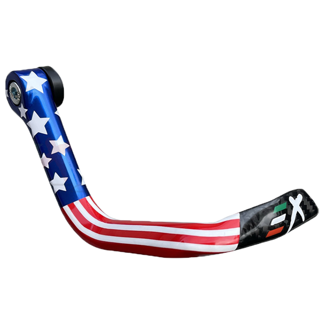 Brake Lever Guard "USA" Bremshebelschutz für Ø14mm bis Ø19mm Carbon GP EVO Extreme Components