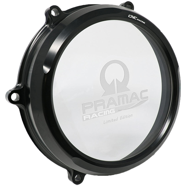 Transparenter Kupplungsdeckel Pramac Racing Limited Edition CNC Racing Ducati Panigale V4/S (25-26) CA210PR
