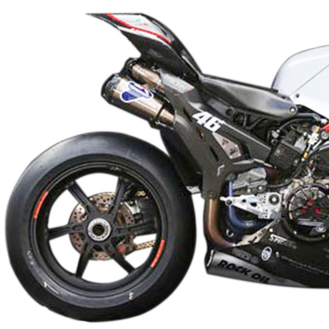 Système complet en acier inoxydable Termignoni D200 RHT Ducati Panigale V4/S (18-24) D20009400ITC 