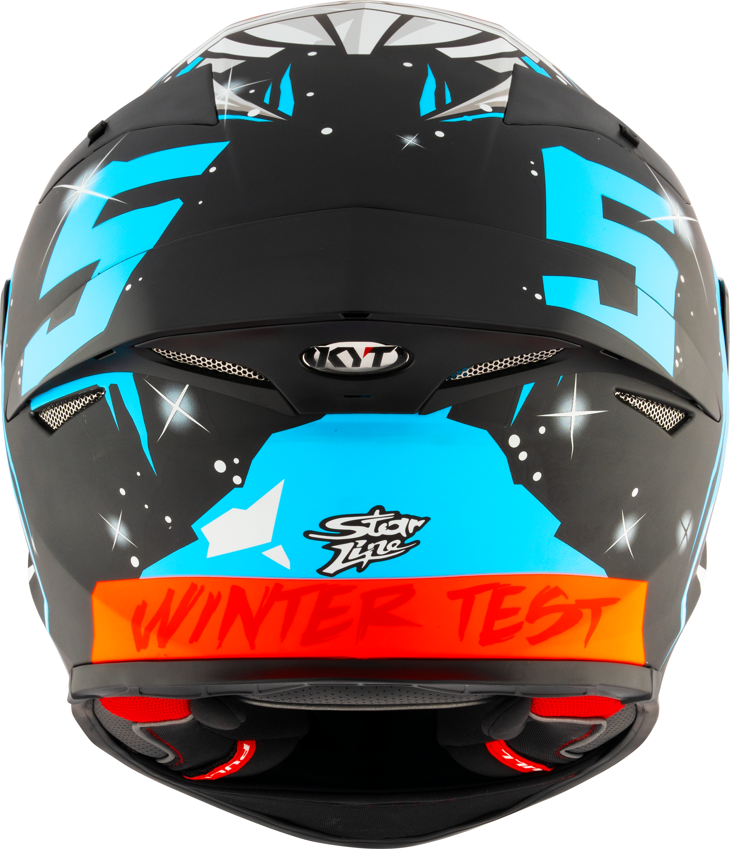 KYT TT-Revo Capacete Jaume Masiá Replica do Teste de Inverno Y6TR0019 
