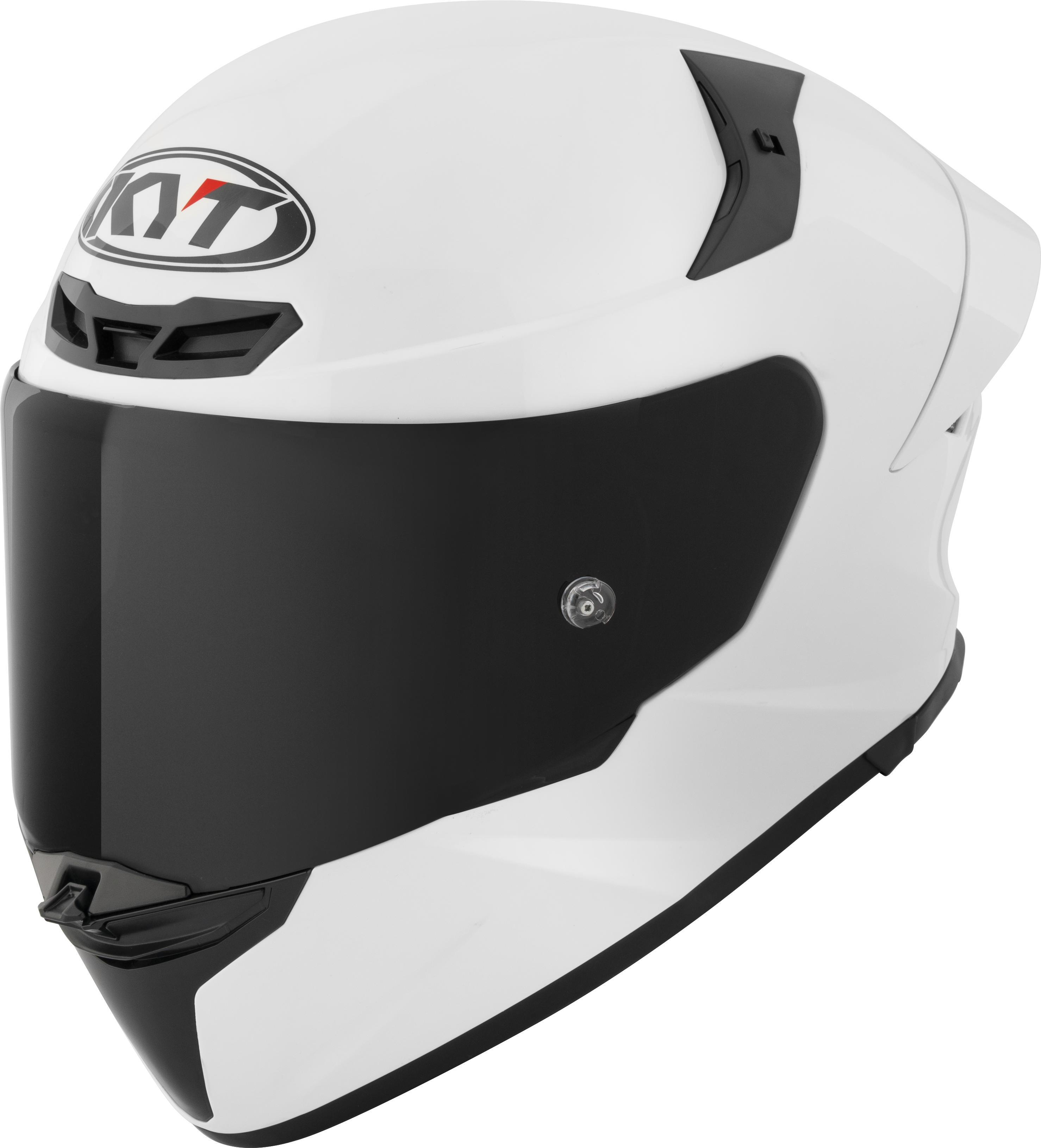 KYT TT-Revo Helm weiß glanz Y6TR00W3