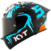 KYT TT-Revo Capacete Jaume Masiá Replica do Teste de Inverno Y6TR0019 