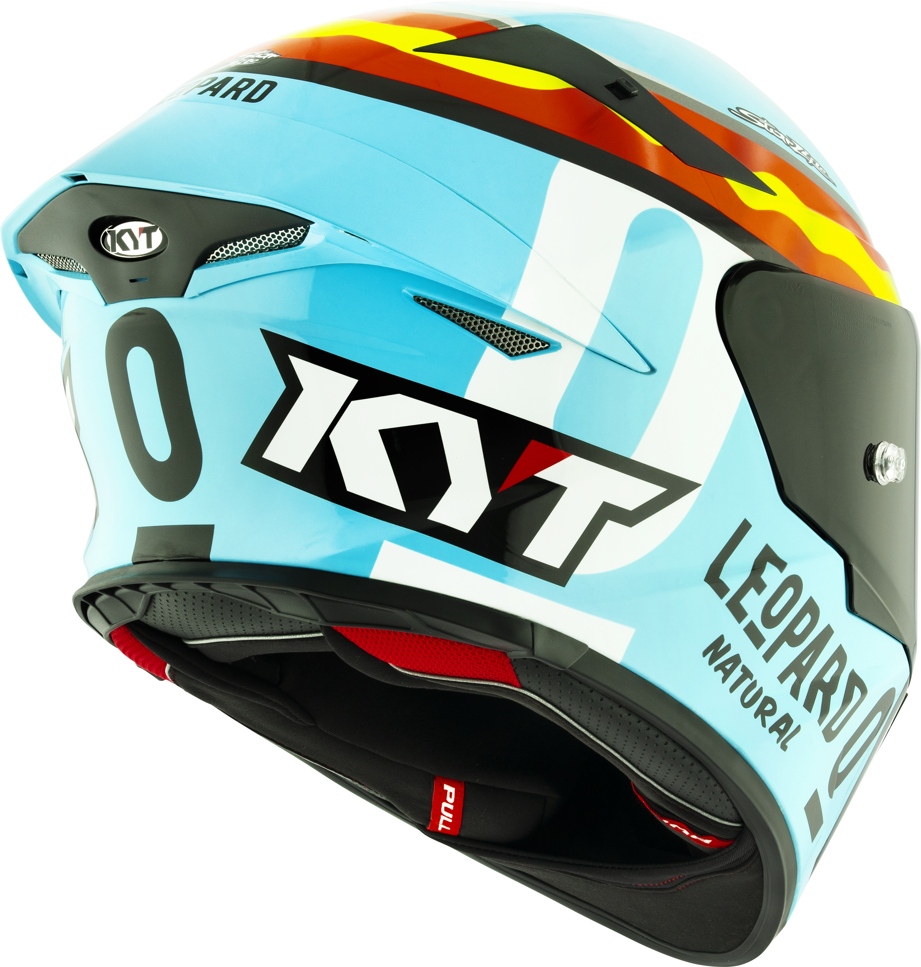 KYT TT-Revo Helmet Leopard Racing Replica Spain Y6TR0018 