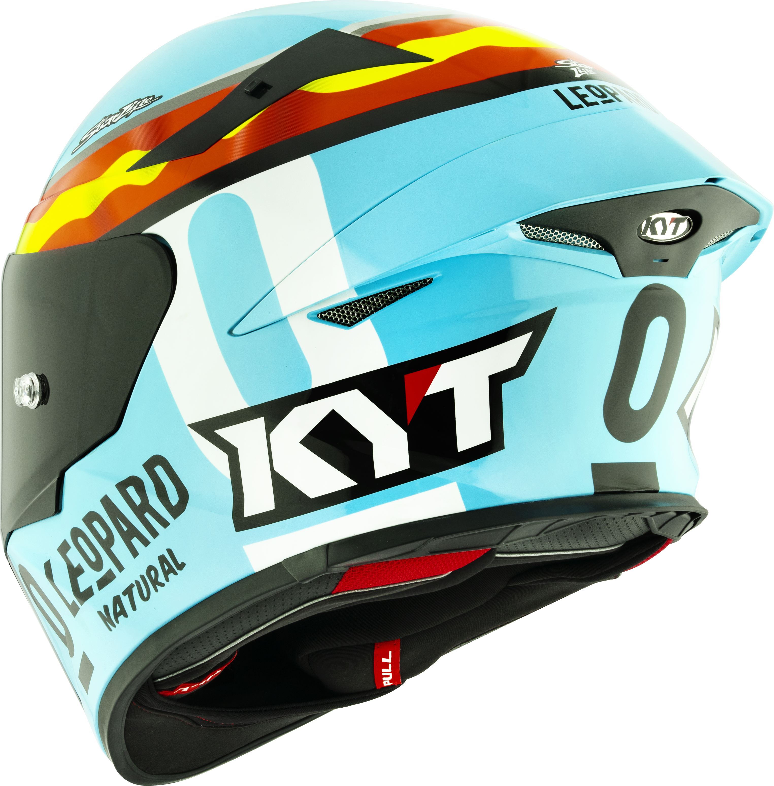 KYT TT-Revo Helmet Leopard Racing Replica Spain Y6TR0018 