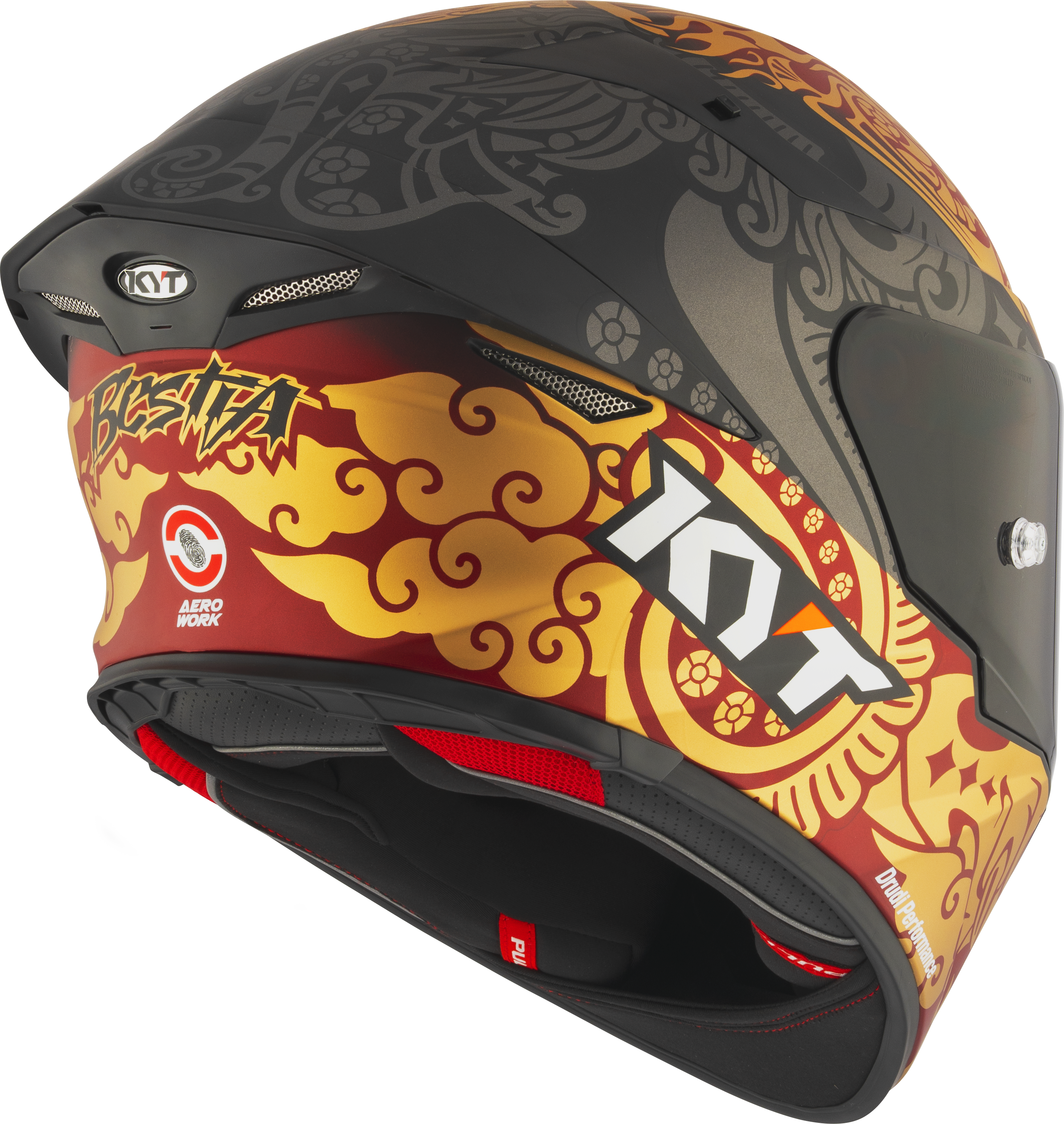 KYT TT-Revo Capacete Enea Bastianini Replica Indonésia 2023 Y6TR0039 