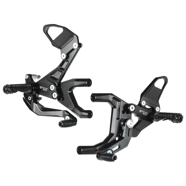 Fußrastenanlage Bonamici Racing Ducati Panigale 1199/R/S (12-17) DV2