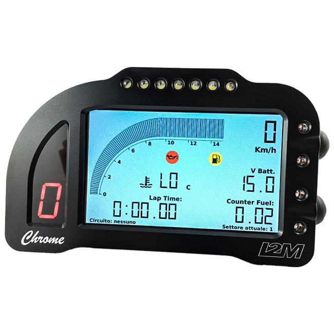 I2M Chrome Lite Dashboard Aprilia RS 660 (20-26) 