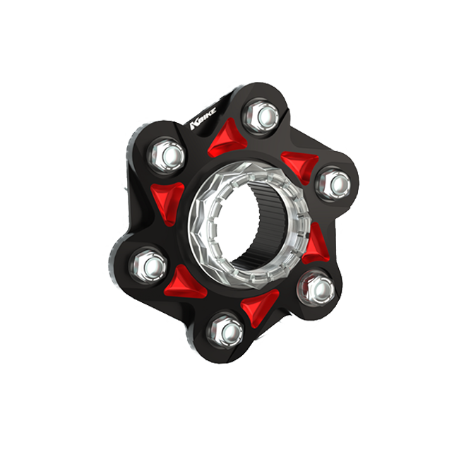 Porta-piñón de cadena de aluminio bicolor K-Bike Ducati Panigale V4/S/R (18-24) FC09 