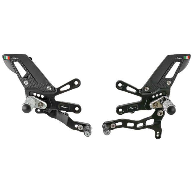 Sistem Footresting Light-Tech Aprilia RSV4/RF/RR/1100 Factory (17-25) FTRAP006/W