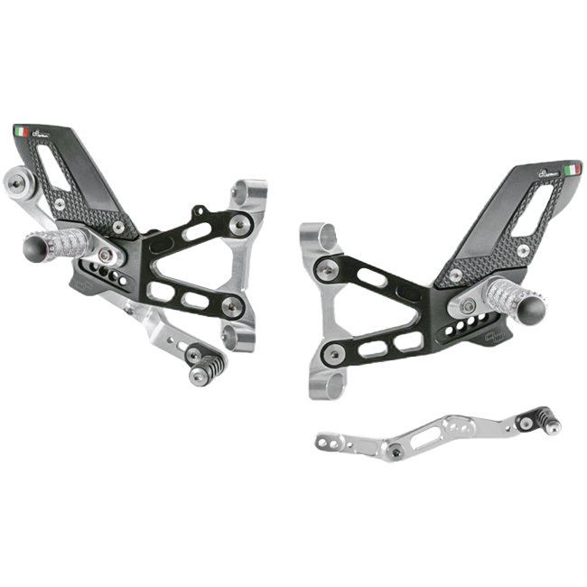 Fußrastenanlage LighTech BMW M1000RR K66 (21-25) FTRBM007/W