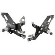 Footresting system Track-Feus Lightech reverse circuit Ducati Panigale 899 (13-16) Ftrdu014