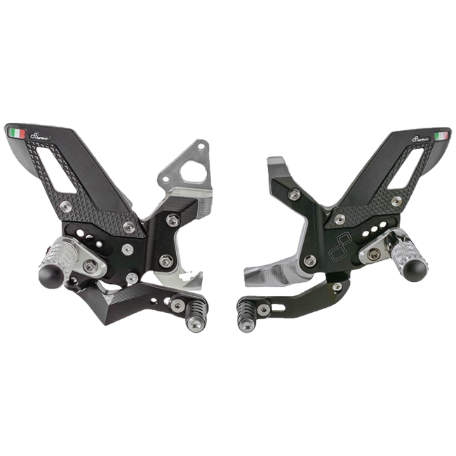 Voetsteunsysteem Lightech Ducati Panigale 1199/s/r (12-17) ftrdu015/w