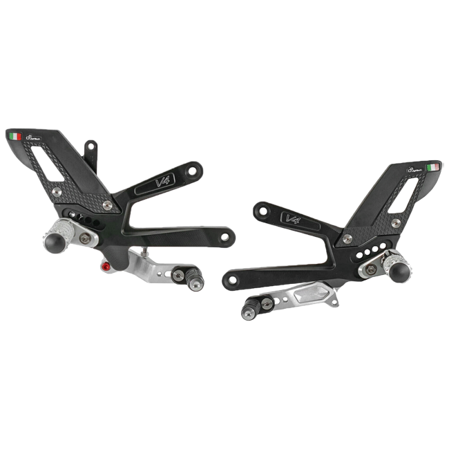 Footrest system Lightech Ducati Panigale V4/S (2025) FTRDU017/W