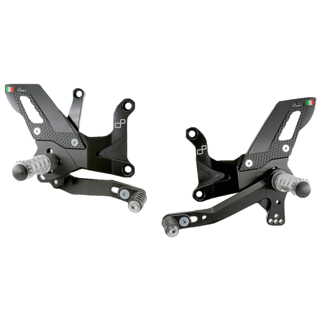 Footresting system Track-Feus Lightech Kawasaki ZX-4 RR (23-25) FTRKA014