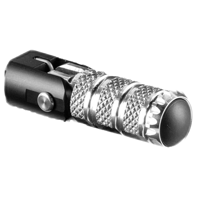 Lighttech náhrada FOOWREST FOLYBABLE 76,5 mm-SILVER/BLACK | RFTR249-252