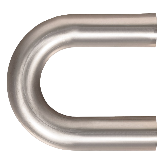 Spark Exhaust Rohrbogen Universal 180° U-Bend Ø 50 × 1.0 mm Edelstahl G9165