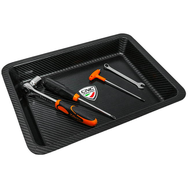 Tool tray Carbon Gloss or Matte CNC Racing GA011 