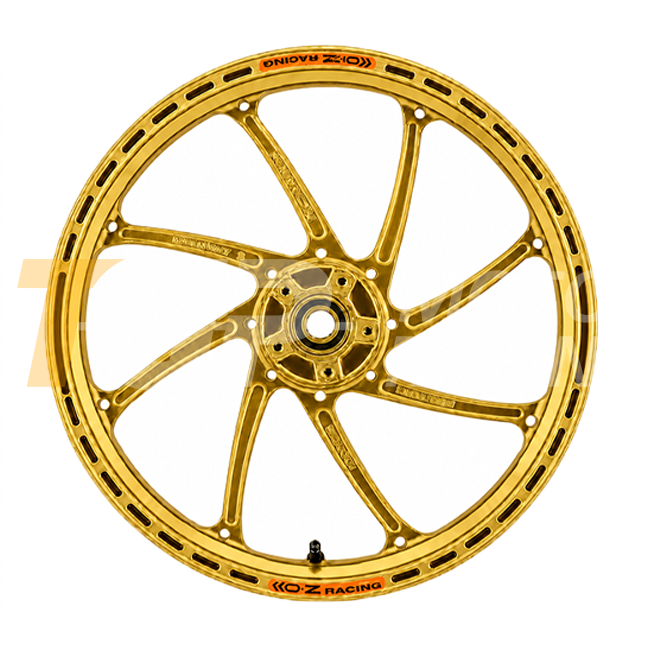 GOODSMILE RACING カーボンホイール OZ GP Replica GP-8R forged aluminum front wheel for Kawasaki ZX-10