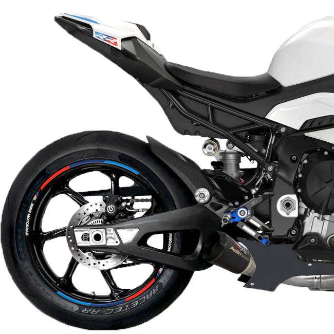 Austin Racing Slip-on GP3 (GP1R/V3) + tubo di sostituzione Cat BMW S1000RR K67 (19-25)