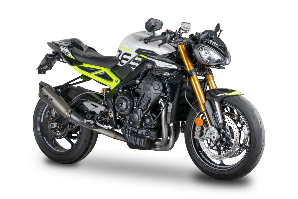 Spark Exhaust Halbkomplette Anlage Satz Konix Evo WSSP600 Replica Triumph Street Triple 765 R/Street Triple 765 RS (20-26) GTR0509T