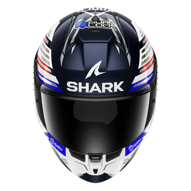 Shark Skwal Cup Johann Zarco GP de France 2026 Replica BUR HE6505 — Frontansicht