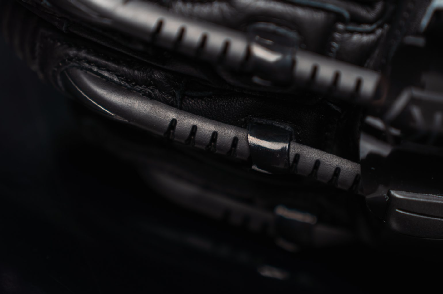 Knox Handroid MK5 Racing Lederhandschuhe | Herren | Schwarz | 11769404100