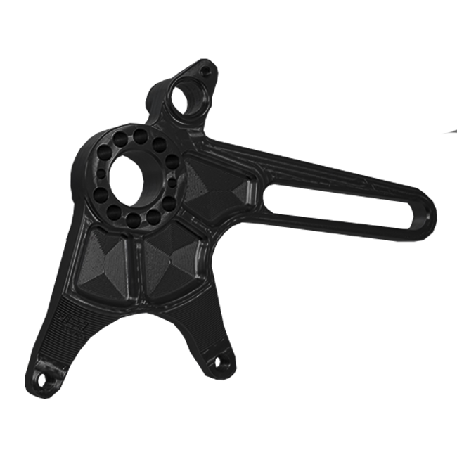 Soportes de pinza de freno traseros 84 mm – sistema de cambio rápido Hesterberg-Cad/Cam Aprilia RSV4/RR/1100 Factory (21-26) 
